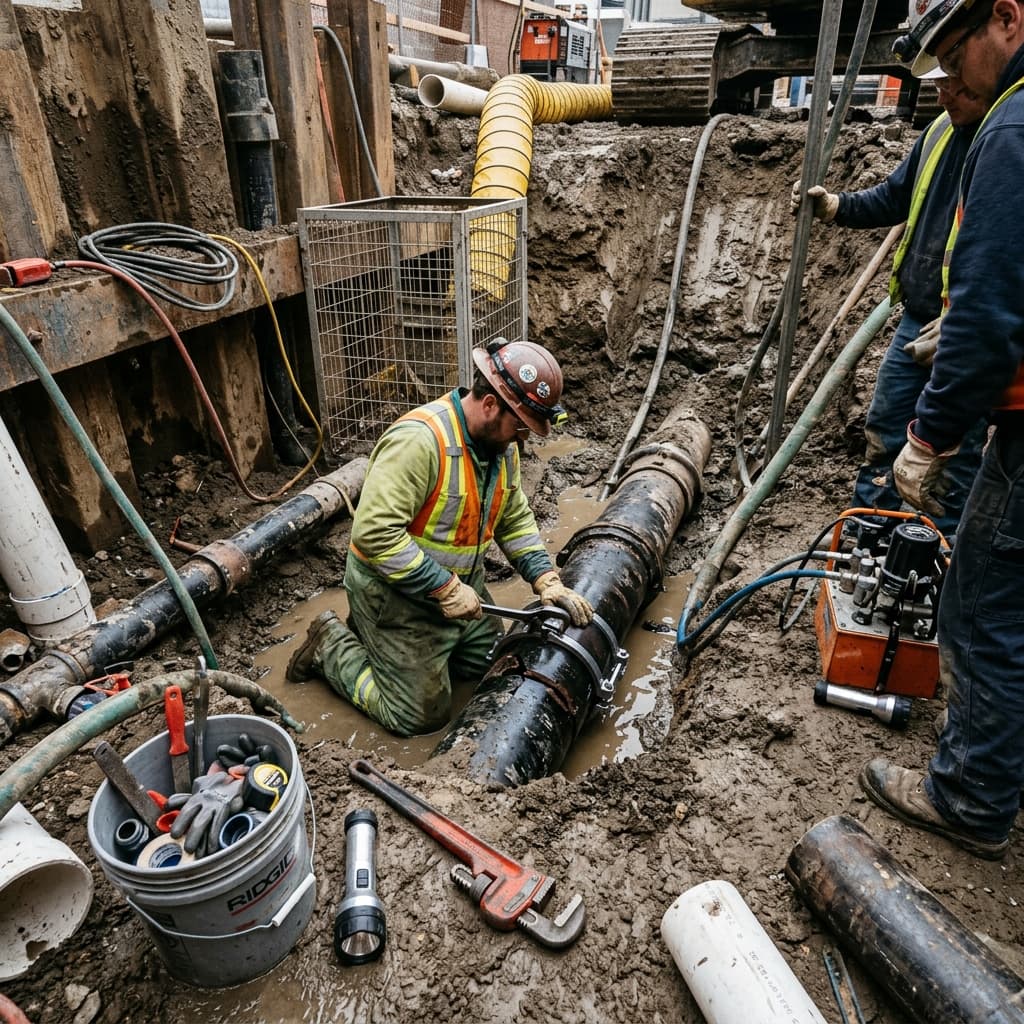 Underground Sewer Repair